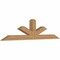 Ekena Millwork Saratoga Smooth Timber Gable Bracket, Western Red Cedar, 96"W x 24"H x 5 1/2"D x 5 1/2"F, 6/12 Pitch GBW096X24X0606SAR00SWR - alternate 2